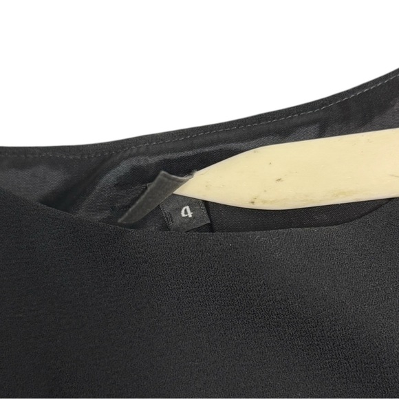 Vintage Laundry Black Stripe Sleeveless Top Size 4 - Picture 5 of 5